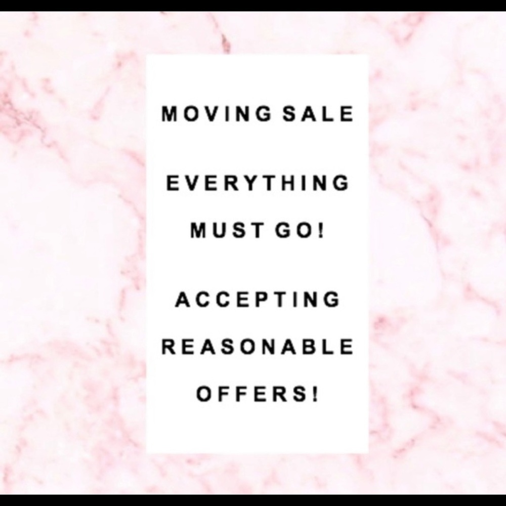 Moving sale / make any offers